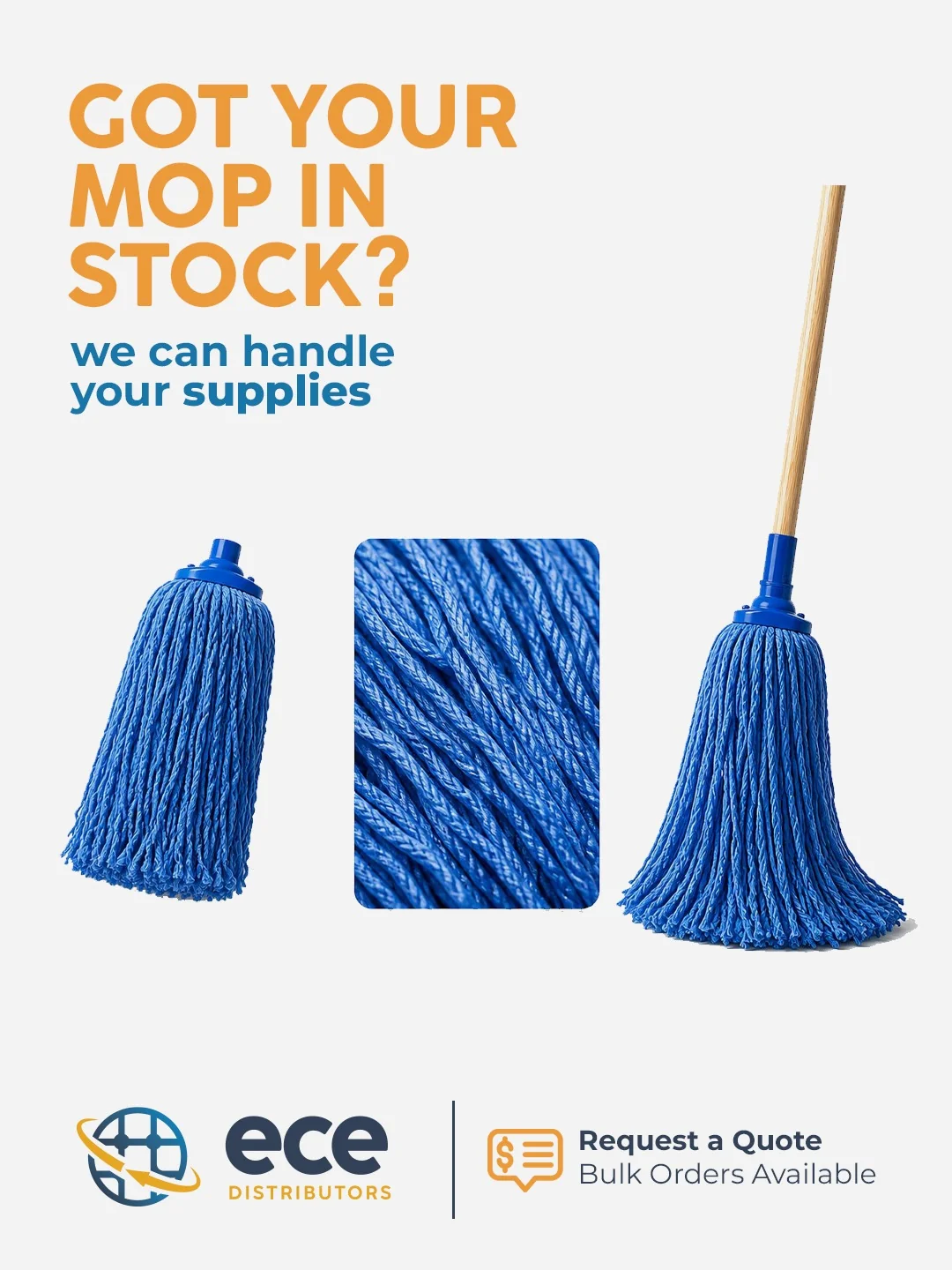 Heavy-Duty Cotton Mops